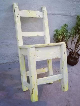 Proyecto SILLA ANTIGUA de niño