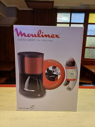 Cafetera Moulinex Roja