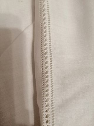 Coppia di Tende cotone e misto lino