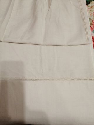 Coppia di Tende cotone e misto lino