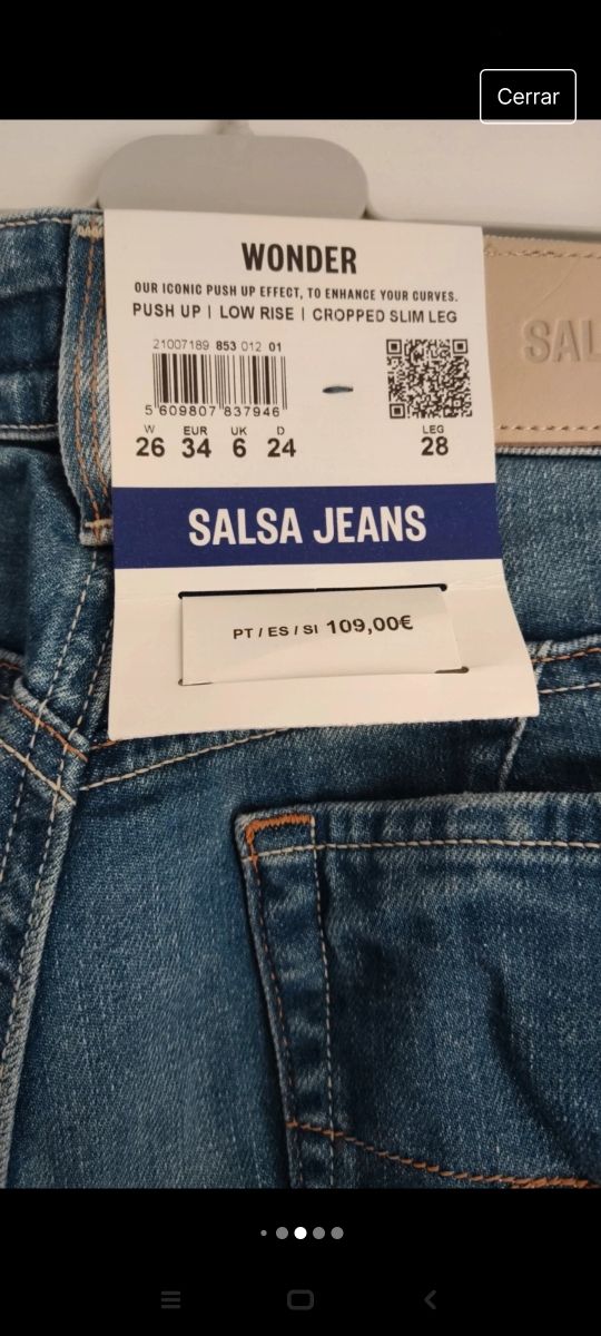 Vaqueros Salsa Jeans Wonder