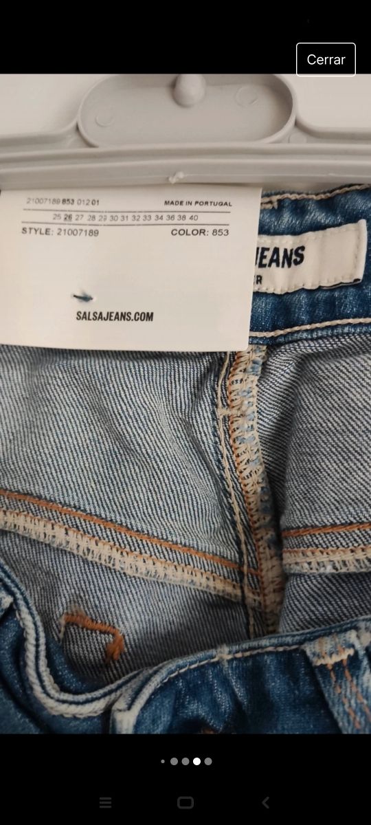 Vaqueros Salsa Jeans Wonder