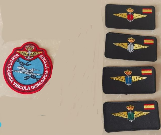 Parches militares de la armada