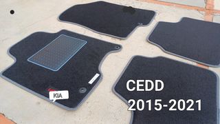 Kia ceed alfombrillas alfombras
