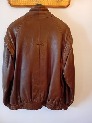 Cazadora piel vintage