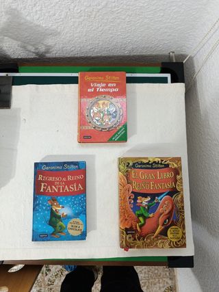 Colección libros Gerónimo Stilton 