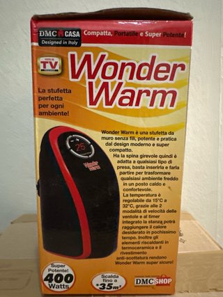Stufa portatile  Wonder Warm