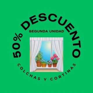 Colchas y cortinas ¡DESCUENTO SEGUNDA UNIDAD!