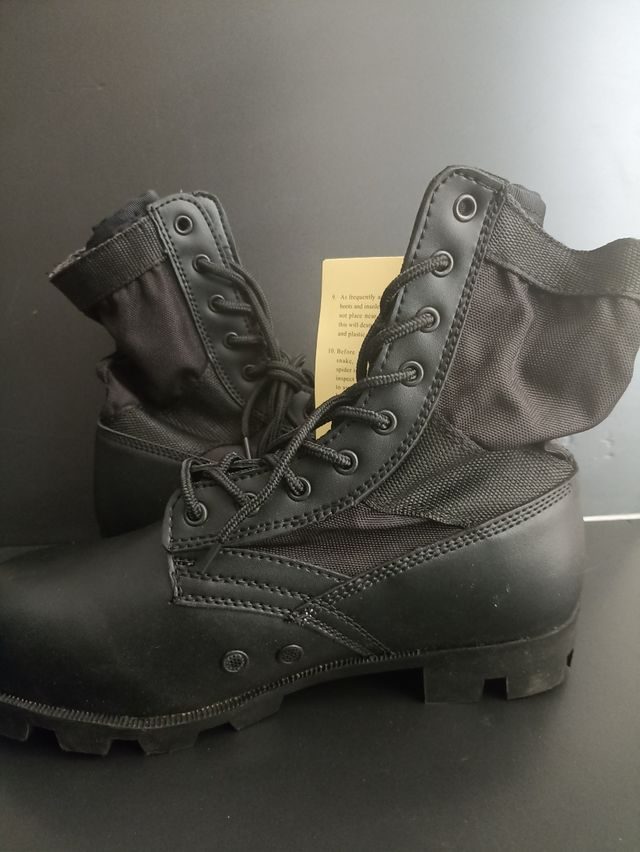 Botas combate Miltec US Jungle negras