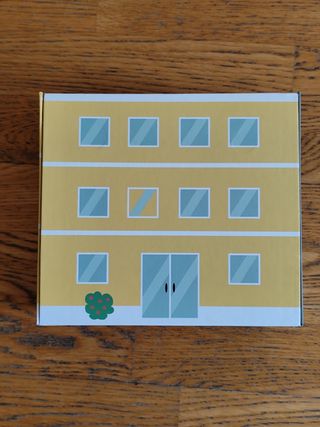 Maletín para coches de madera