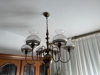 Lampara techo antigua