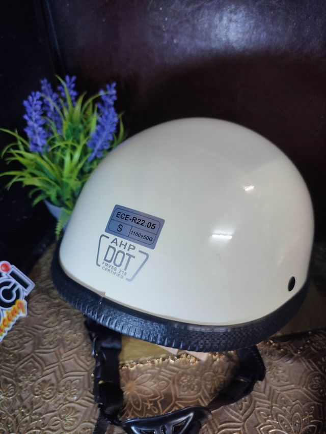 Casco da moto modulare nero opaco taglia S NUOVO