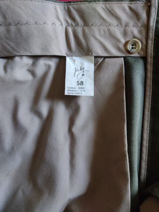 Pantalones de pinza