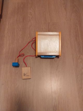 Caja registradora madera marca hape