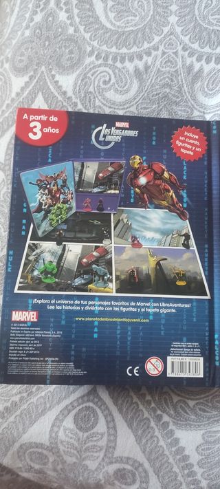 Libro juego Marvel