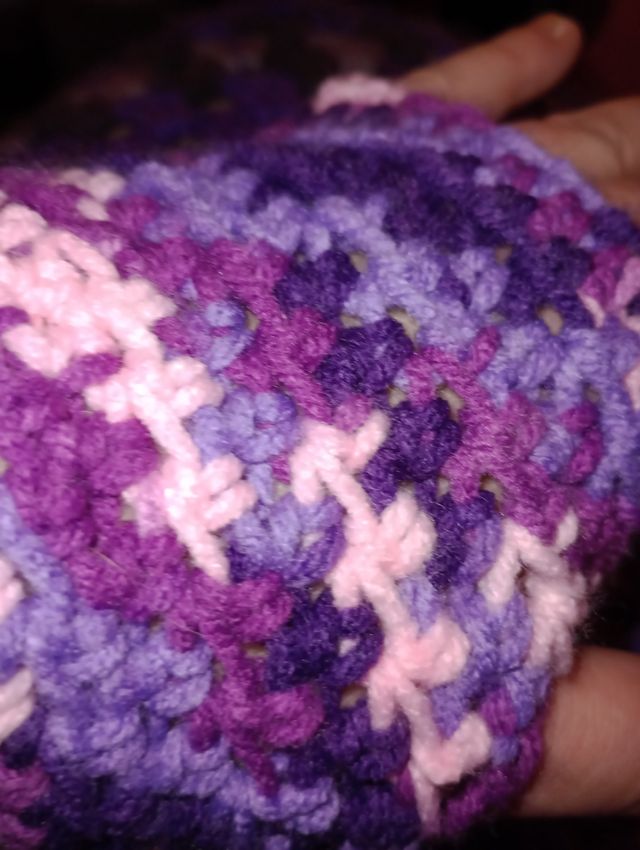 Guanti senza dita fatti a mano