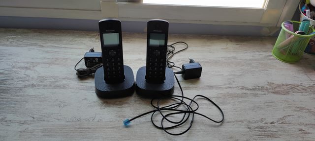 Teléfono DECT DUO Inalámbrico Panasonic.