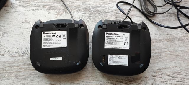 Teléfono DECT DUO Inalámbrico Panasonic.