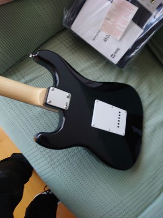 Guitarra y amplificador rock Jam