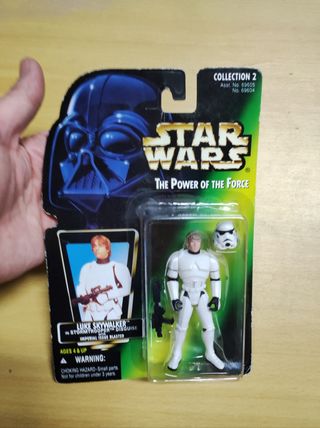 Luke in Stormtrooper disguise