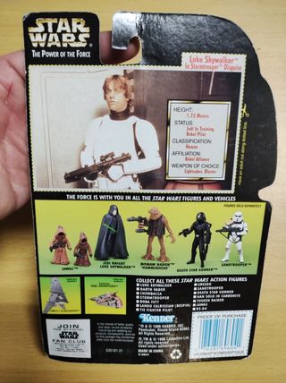Luke in Stormtrooper disguise