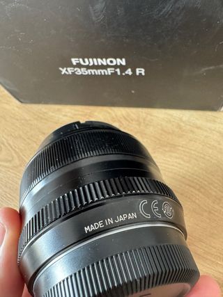 Fujifilm xf35mm 1.4