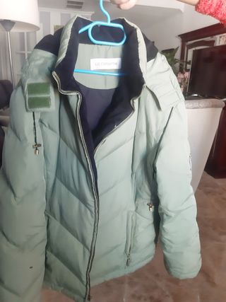 Chaquetón  pluma mujer