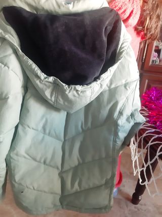 Chaquetón  pluma mujer