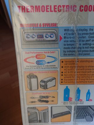 Mini nevera portátil transportable