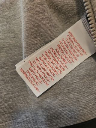 Chaqueta gris Nike tech M 137-147