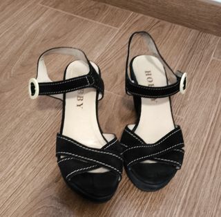 Sandalias negras - Hobby