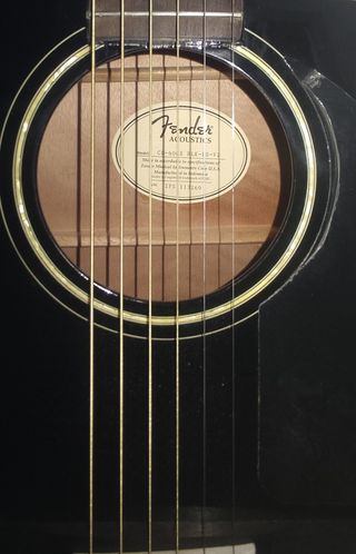 GUITARRA ELECTRO ACÚSTICA FENDER CD60 BL