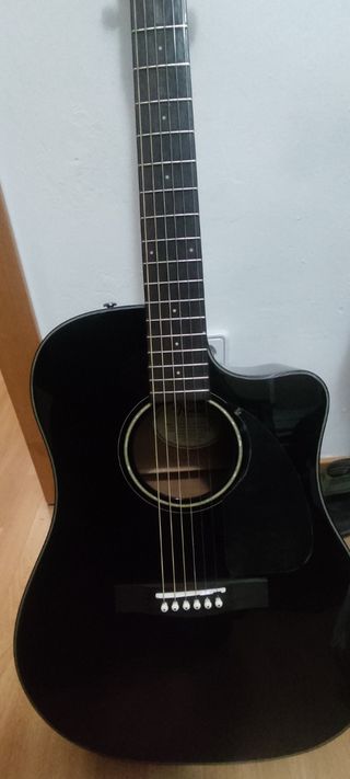 GUITARRA ELECTRO ACÚSTICA FENDER CD60 BL