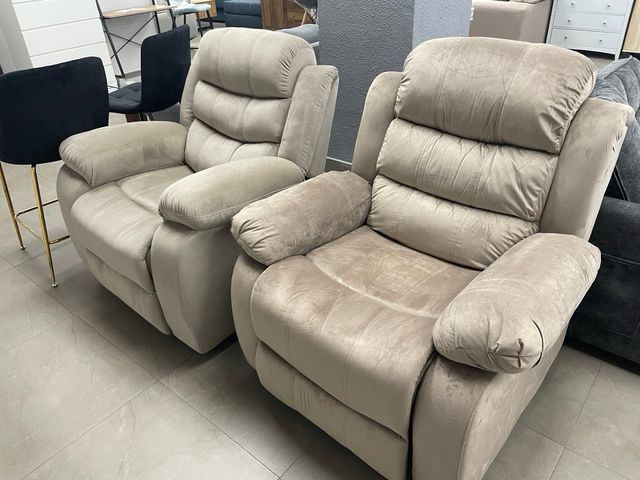 SOFÁ COMODO DE 1 PLAZA RECLINABLE !