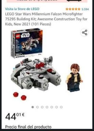 Lego Star Wars Halcón milenario PRECINTADO