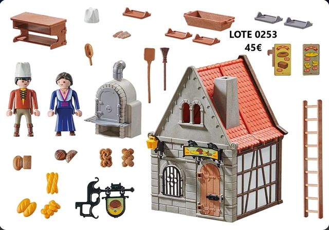 Lote 0253 Playmobil ref. 70954 Panadería medieval
