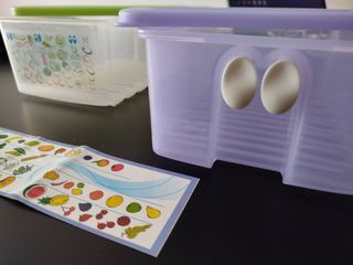 Set contenitori Tupperware 