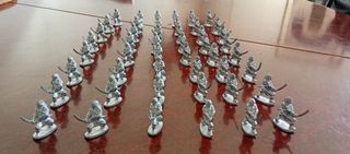 48 ninjas fundición metal