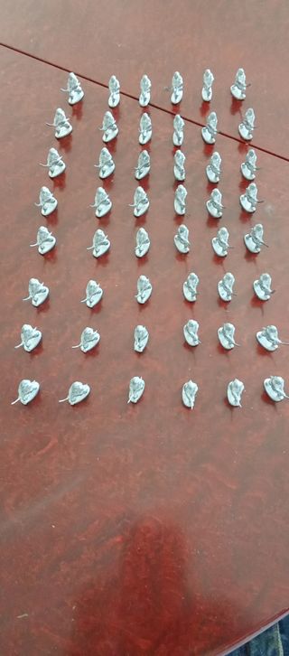 48 ninjas fundición metal