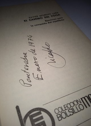 Libro/"El camino del yoga"/1971
