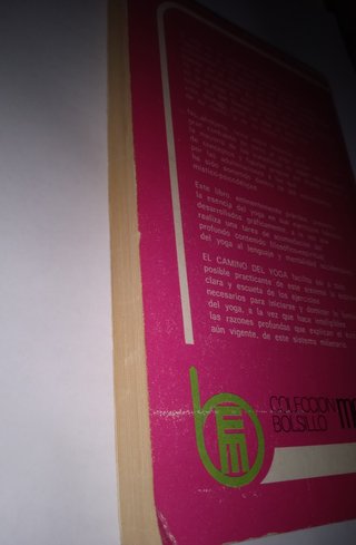 Libro/"El camino del yoga"/1971
