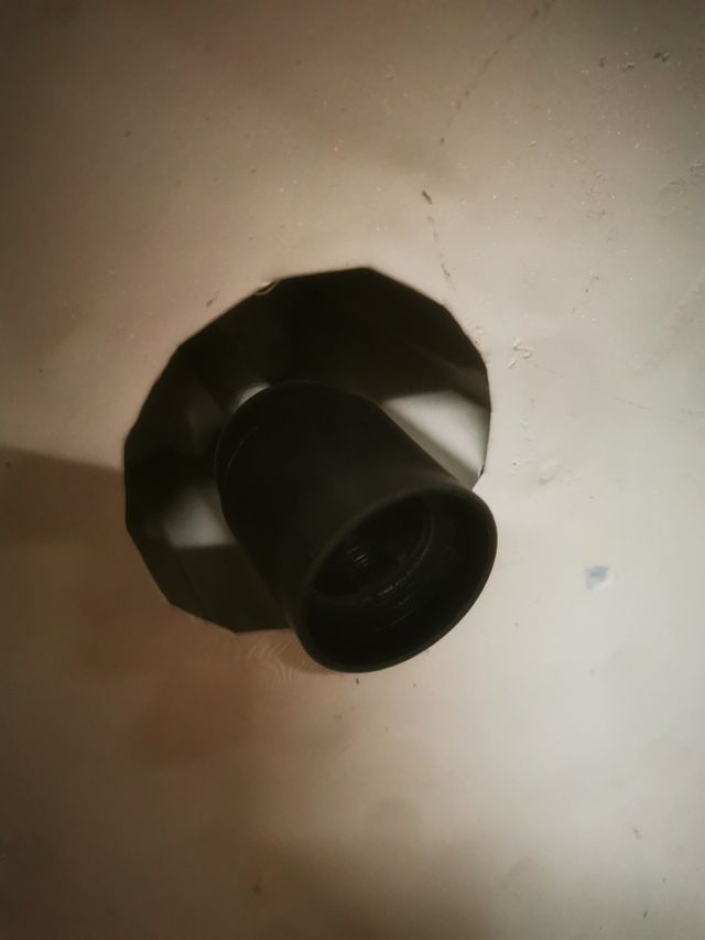 Lamparas metálicas. Focos dorados antiguos