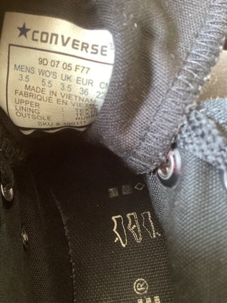 Zapatillas chica Converse
