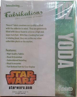 Fabrikations Star Wars Yoda funko pe