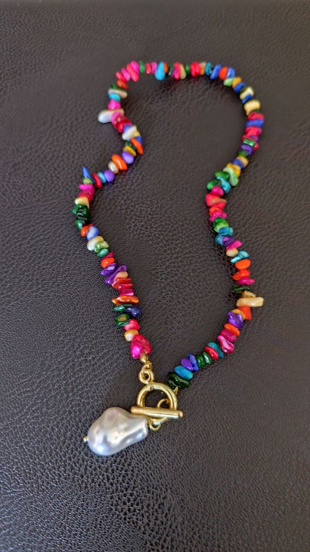 Gargantilla de colores