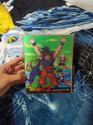 Dragón Ball Z puzzle efecto 3D