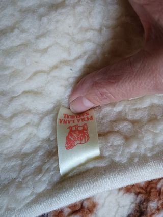 Manta 100% lana merino