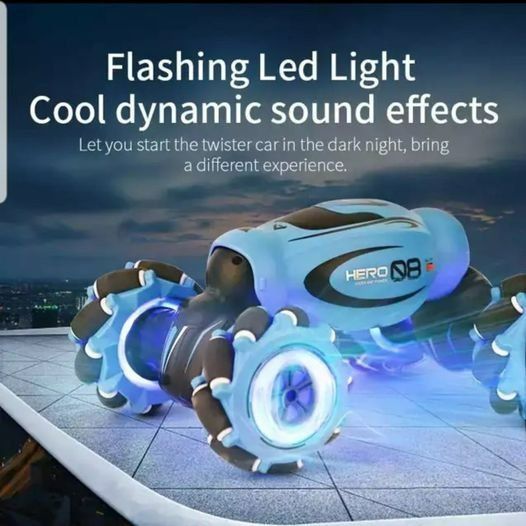 COCHE TELEDERIGIDO CON DOBLE FUNCION CON LA MANO Y