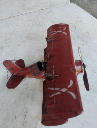 Maqueta escala avión biplano G.Pitz