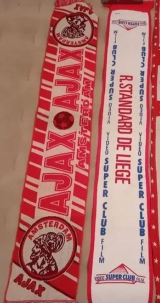 Sciarpe Ajax. Standad Liegi